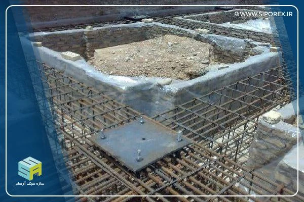 فونداسیون ساختمان بتنی